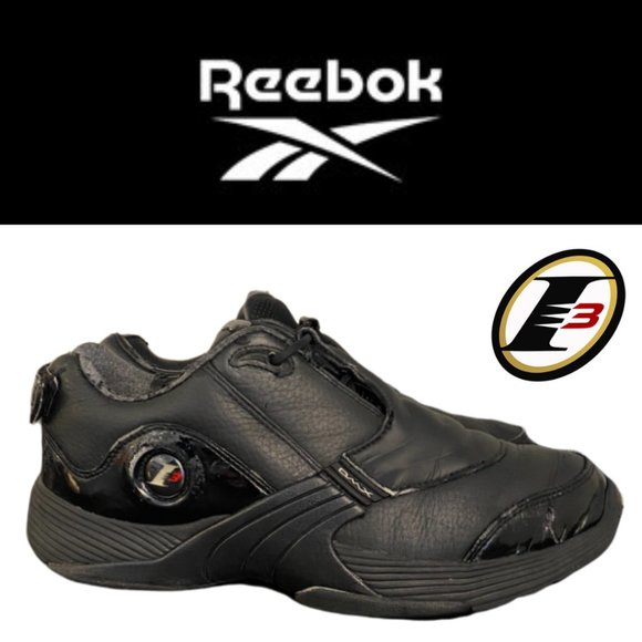 Reebok Answer 5 DMX 'Black' - Size 9 - Picture 1 of 8